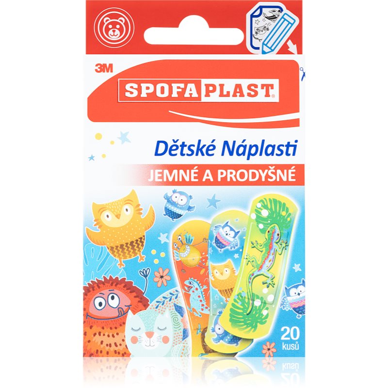 3M Spofaplast 116 Detské náplasti 72 x 25 mm náplasť pre deti 20 ks kúpite na Notino.sk