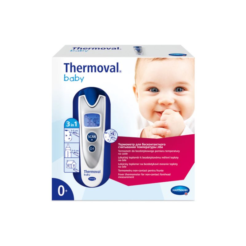 Hartmann Thermoval Baby Thermomètre Pour Enfant 1 Pcs