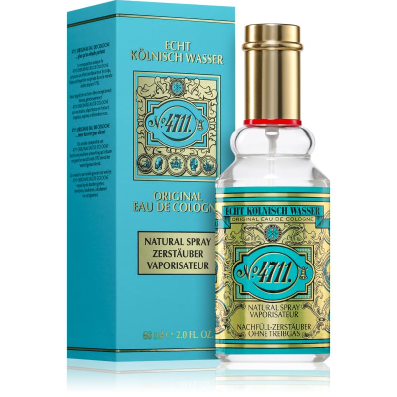 4711 Original Eau De Cologne Avec Vaporisateur Mixte 60 Ml