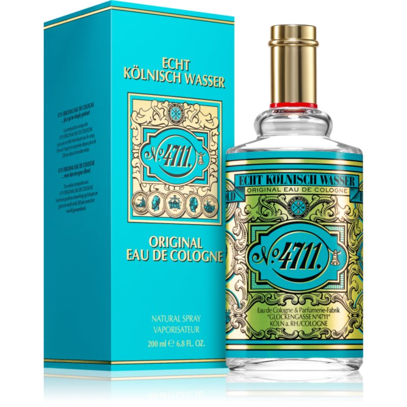 4711 Original Eau De Cologne Avec Vaporisateur Mixte 200 Ml