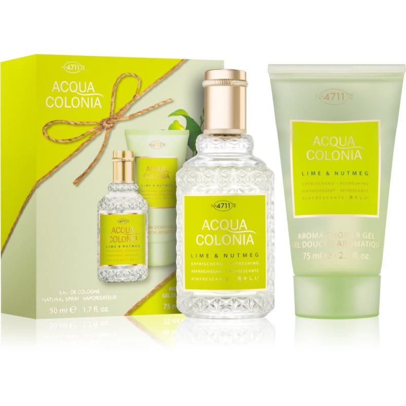 

4711 Acqua Colonia Lime & Nutmeg подарунковий набір II. унісекс
