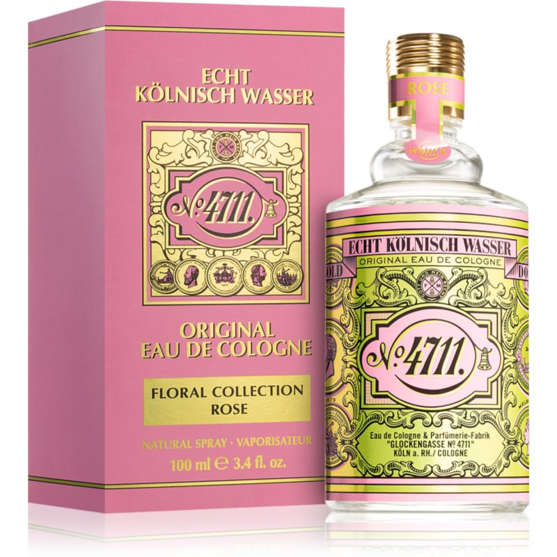 4711 Floral Collection Rose Eau de Cologne Unisex 100 ml