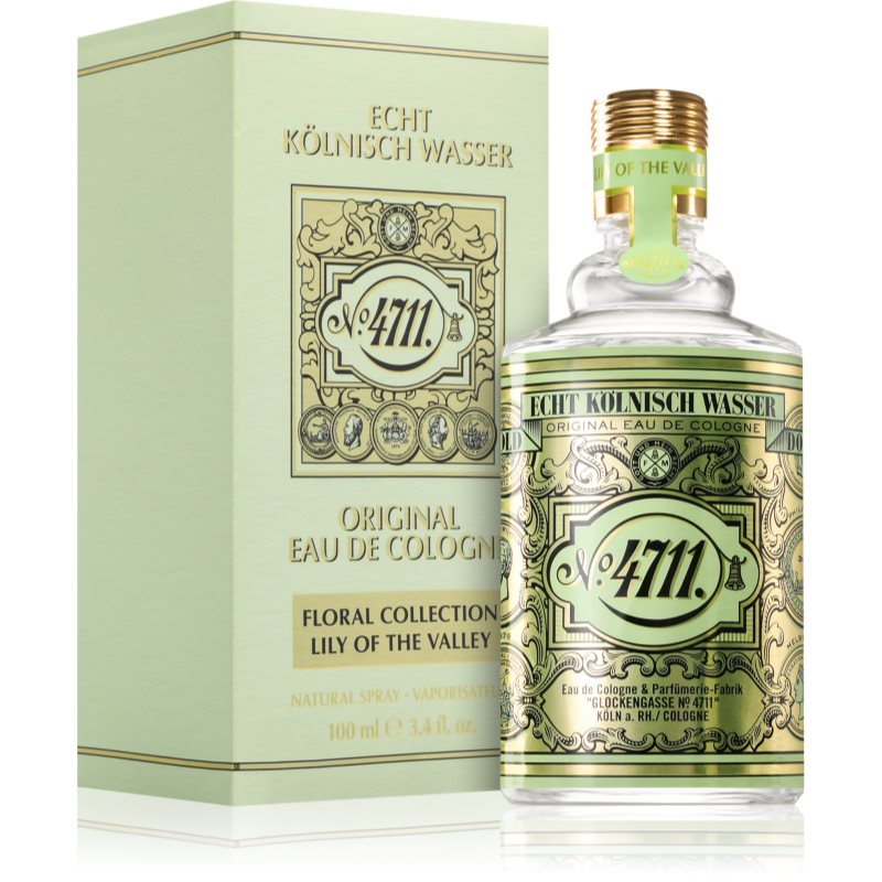 4711 Floral Collection Lily Of The Valley Eau de Cologne für Damen 100 ml