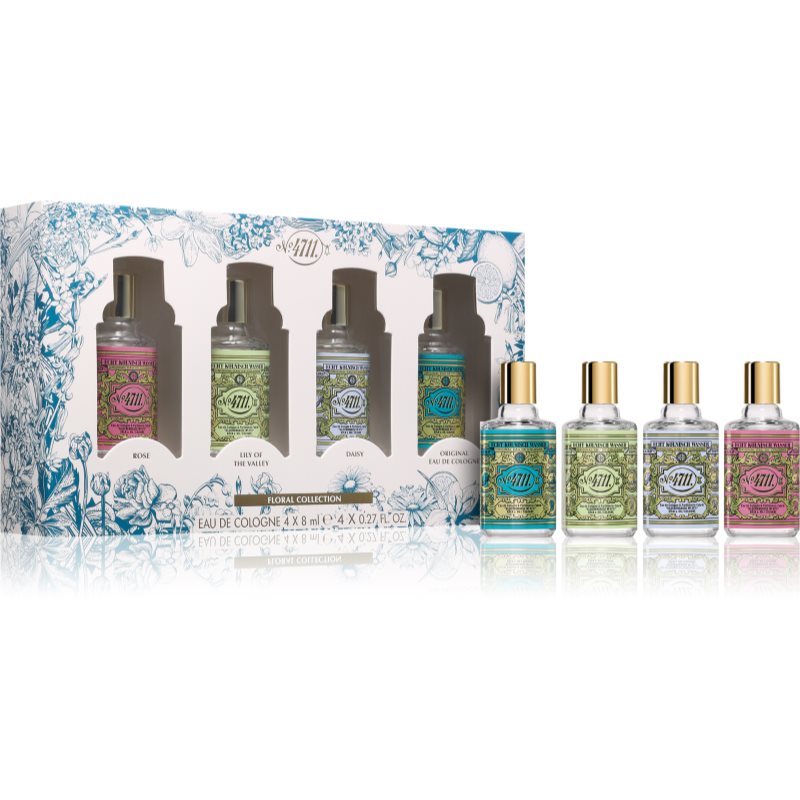 4711 Floral Collection Miniature Set dárková sada unisex 4x8 ml
