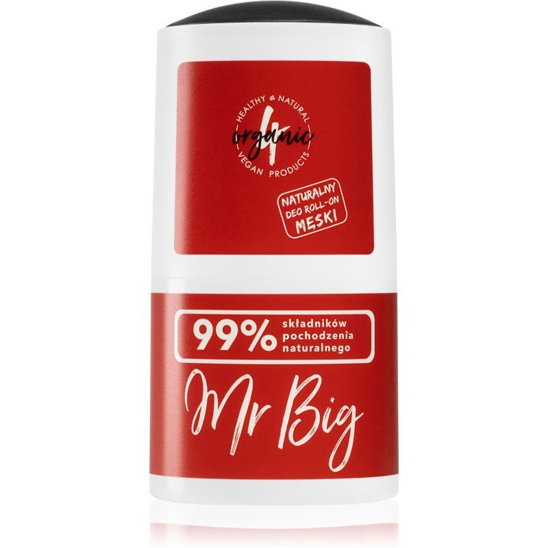 4Organic Mr. Big rutulinis dezodorantas vyrams 50 ml