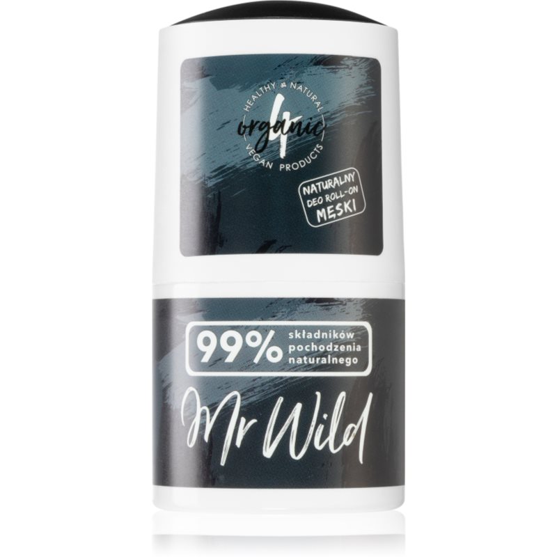 4Organic Mr. Wild Coffee rutulinis dezodorantas vyrams 50 ml