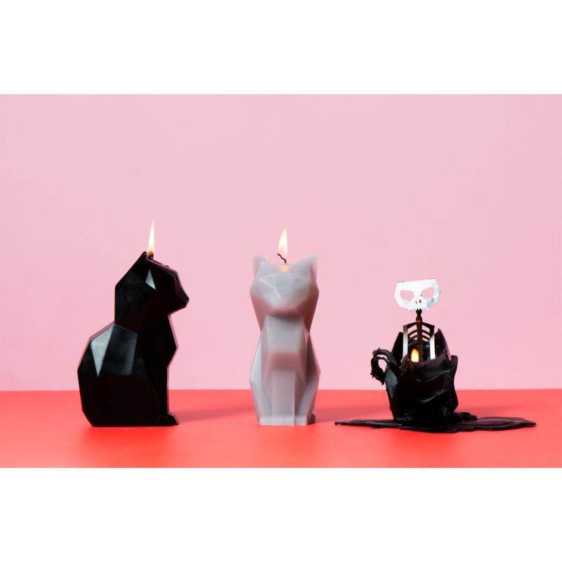 54 Celsius PyroPet KISA (Cat) Decorative Candle Black 17 Cm
