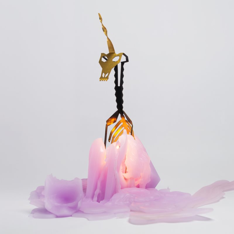54 Celsius PyroPet EINAR (Unicorn) свічка Lilac 20.3 см