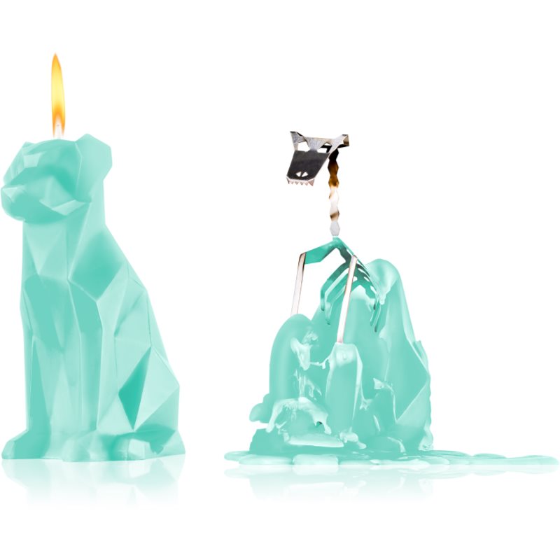 E-shop 54 Celsius PyroPet VOFFI (Dog) dekorativní svíčka mint 18 cm