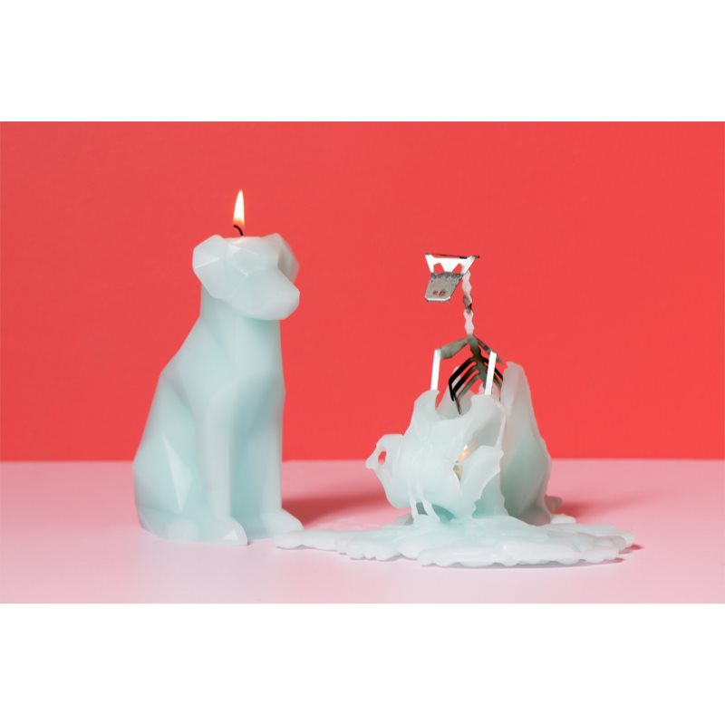 54 Celsius PyroPet VOFFI (Dog) Decorative Candle Mint 18 Cm