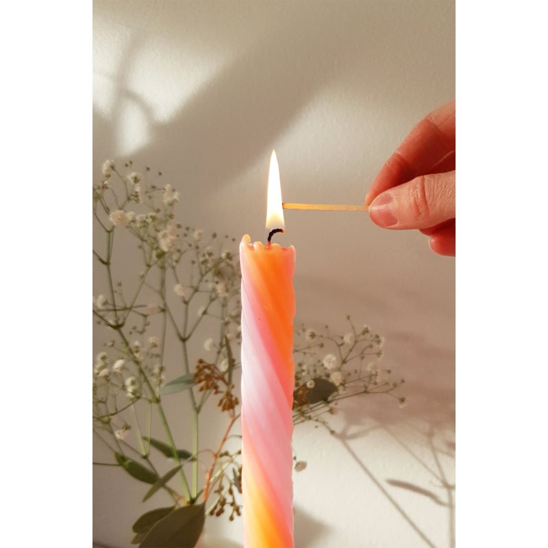 54 Celsius Rope Candles Orange свічка 4x28 см