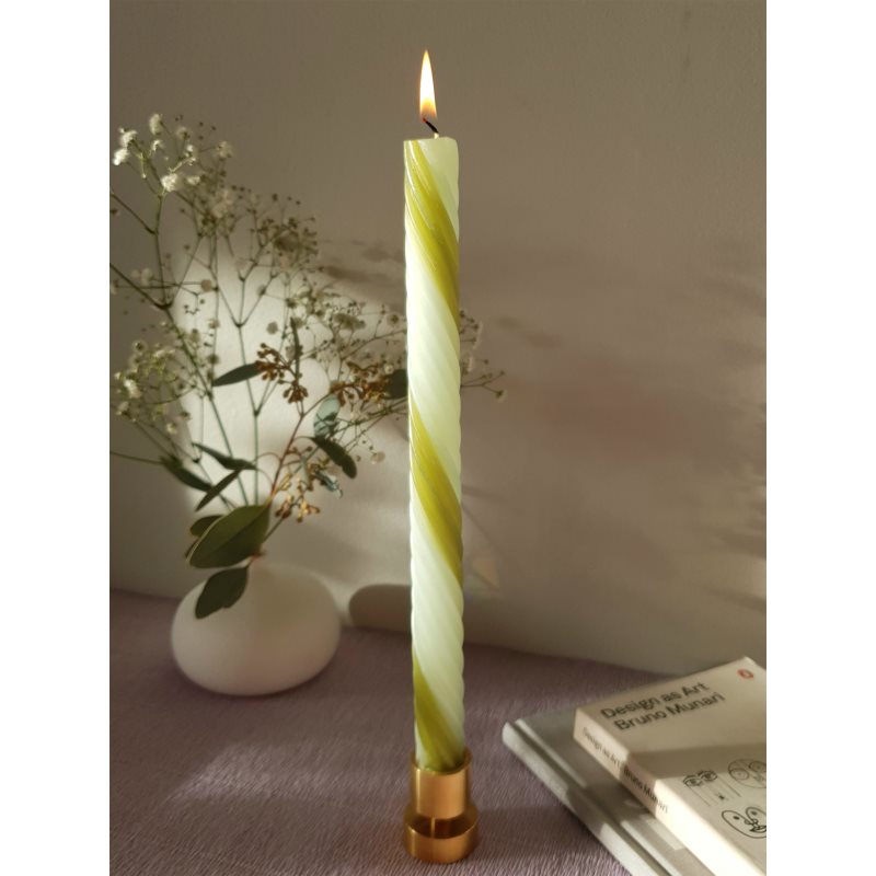 54 Celsius Rope Candles Green Decorative Candle 28 Cm