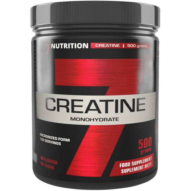 7Nutrition Creatine Monohydrate wspomaganie budowania mięśni 500 g