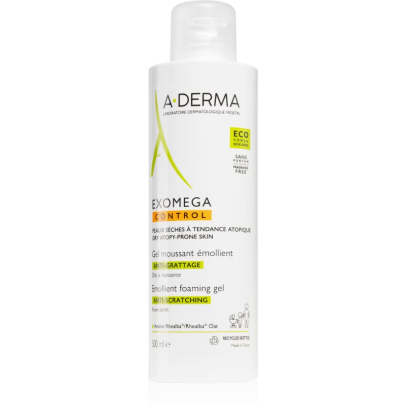 A-Derma Exomega lágyító tisztító gél száraz és atópiás bőrre 500 ml