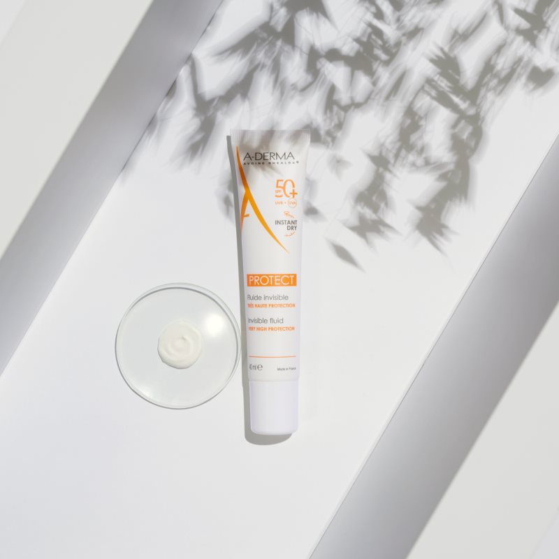 A-Derma Protect Invisible Fluid Schützendes Fluid SPF 50+ 40 ml