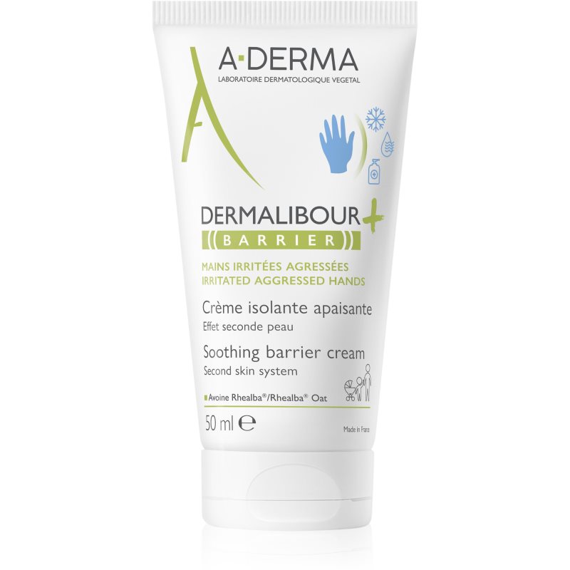 A-Derma Dermalibour+ Barrier soothing cream for skin protection 50 ml
