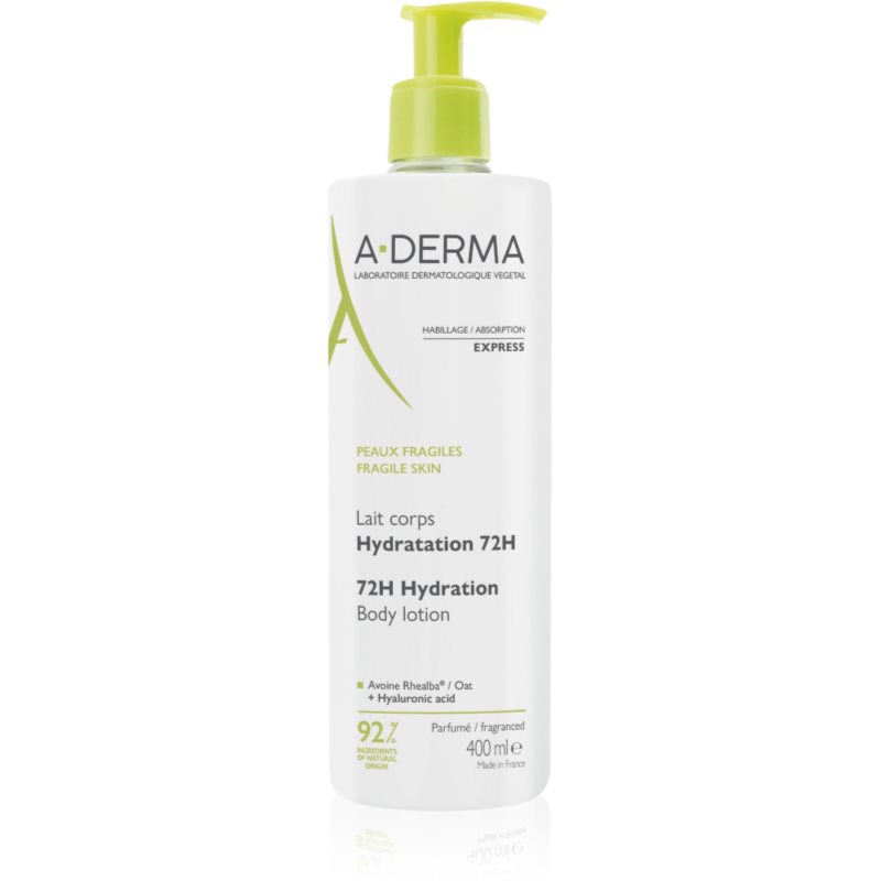 A-Derma Essentials Body Lotion 24h Hydration Återfuktande kroppslotion 400 ml