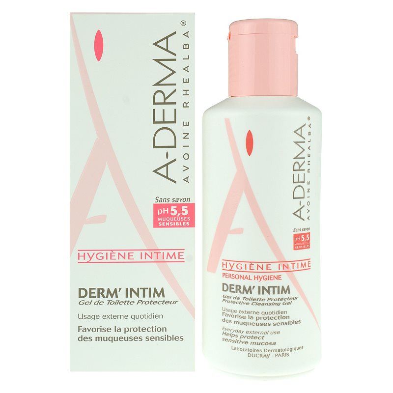 

A-Derma Derm´Intim гель для інтимної гігієни pH 5,5