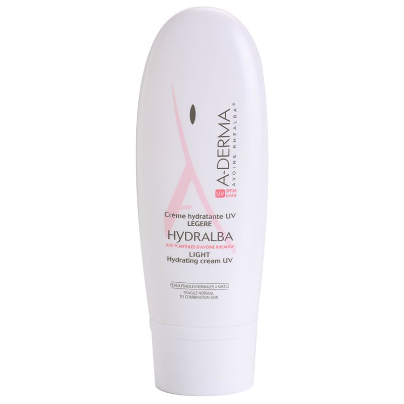 

A-Derma Hydralba зволожуючий крем для нормальної та змішаної шкіри SPF 20 UVA 9