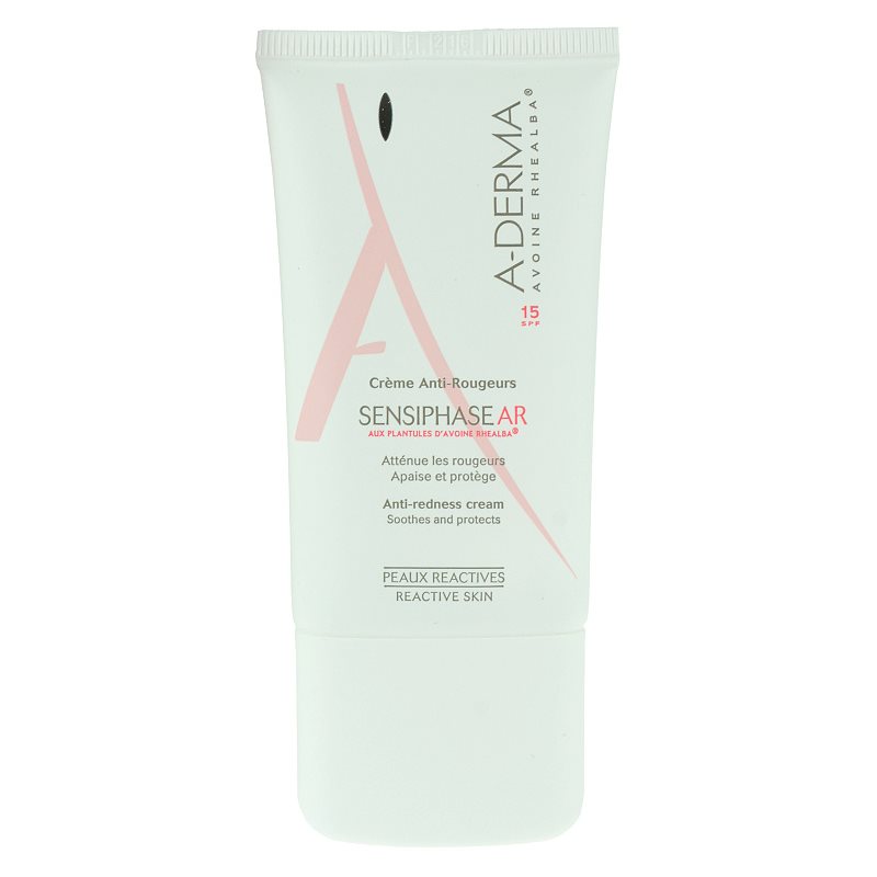 

A-Derma Sensiphase AR заспокоюючий крем для чутливої шкіри схильної до почервонінь SPF 15
