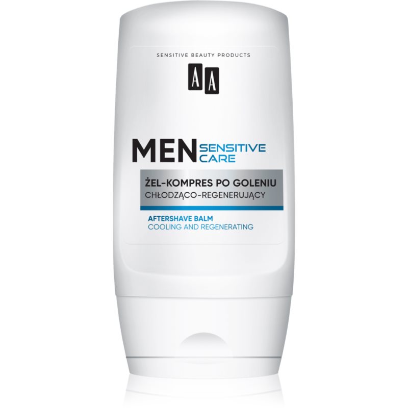 AA Cosmetics Men Sensitive гел за след бръснене с охлаждащ ефект за мъже 100 мл.