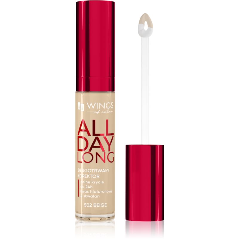 AA Wings of Color All Day Long Long Lasting Concealer течен коректор цвят 500 Ivory 6.2 гр.