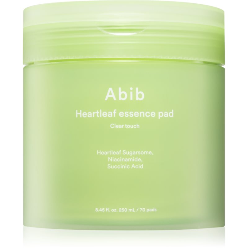 Abib Heartleaf Clear Touch Essence Pad soothing pads with moisturising effect 250 ml