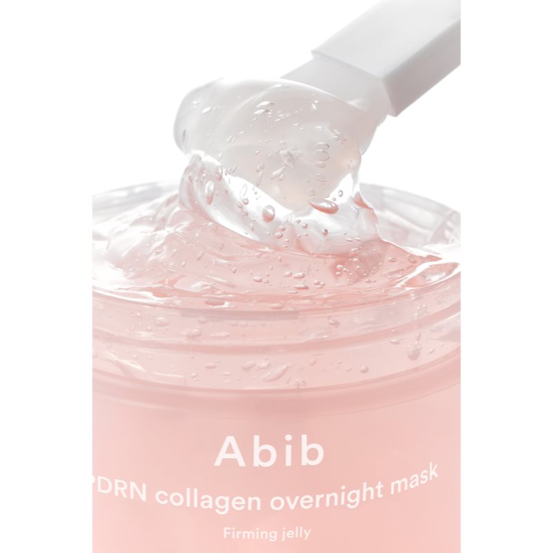 Abib PDRN Collagen Overnight Mask Firming Jelly masque de nuit raffermissant pour le visage pour un effet naturel 80 ml