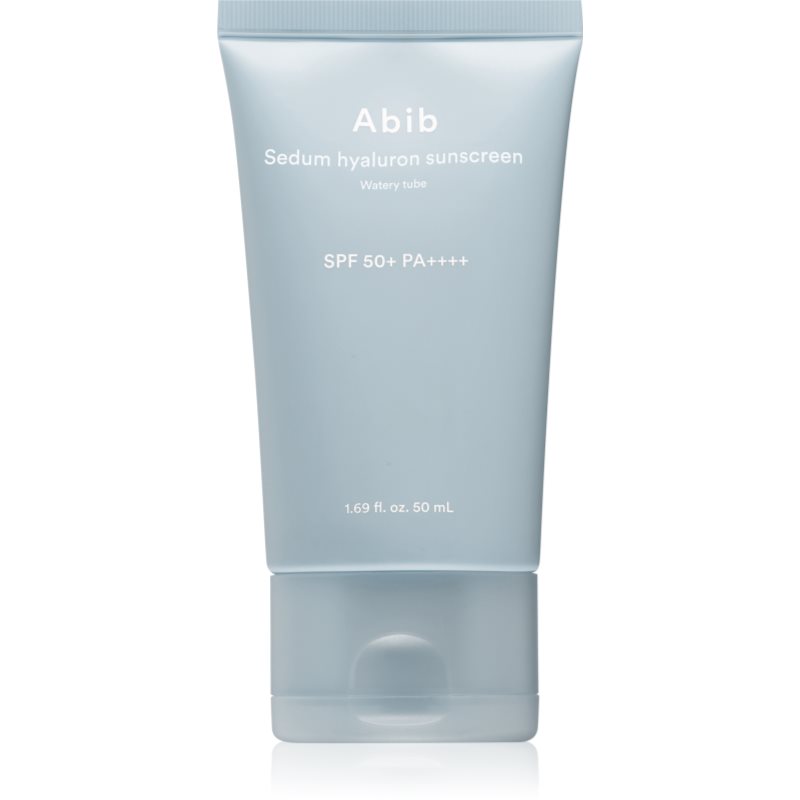 Abib Sedum Hyaluron Watery Tube Sunscreen facial sunscreen with soothing effect SPF 50  50 ml