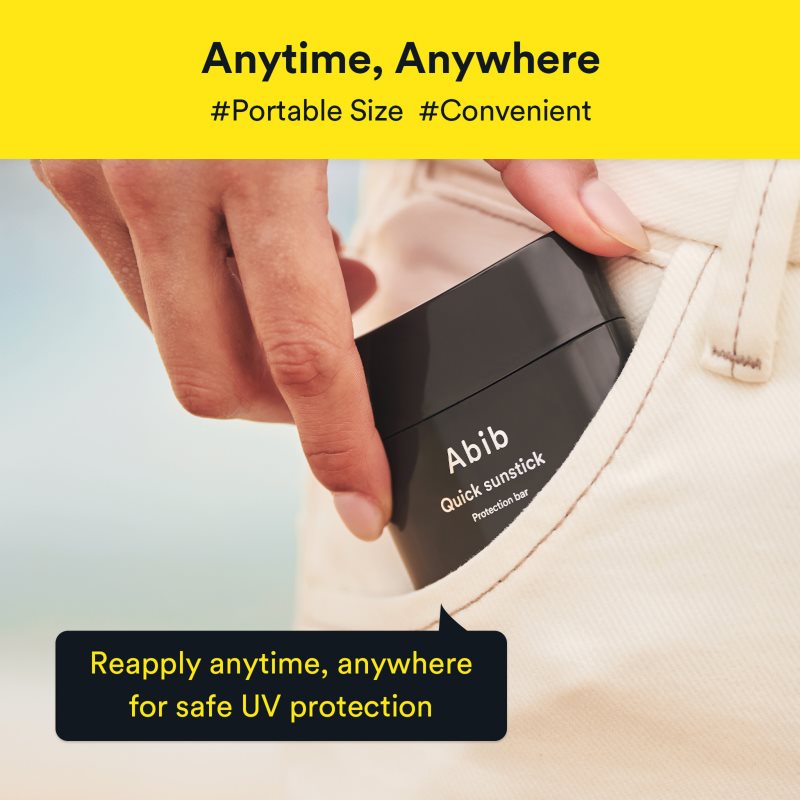 Abib Quick Sunstick Protection Bar opaľovací krém v tyčinke s hydratačným účinkom SPF 50+ 22 g (obrázok 6)