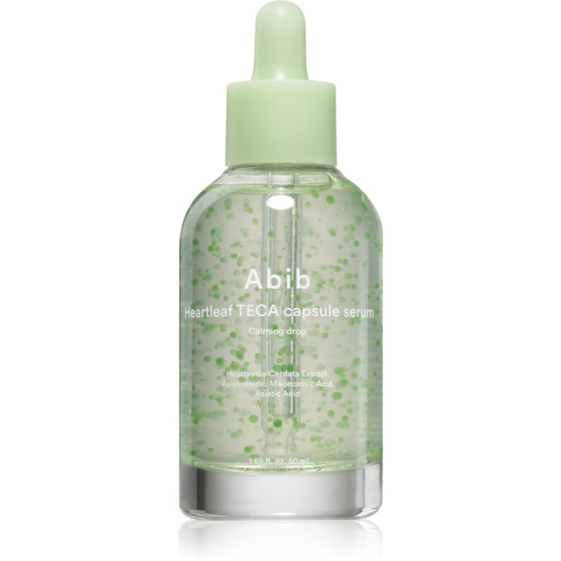Abib Heartleaf TECA Capsule Serum zklidňující sérum pro problematickou pleť, akné 50 ml