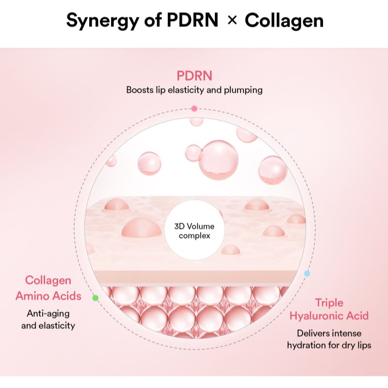 Abib PDRN Collagen Lip Mask Glazed Jelly regenerierende und hydratisierende Pflege für Lippen 11 g (Bild 3)