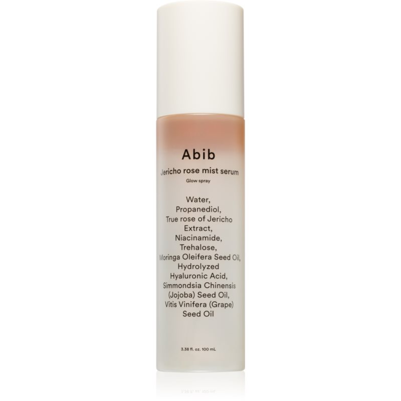 Abib Jericho Rose Mist Serum Glow Spray rozjasňující pleťové sérum ve spreji 100 ml