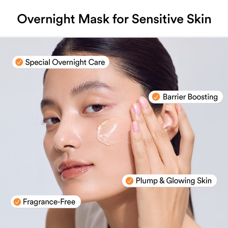Abib Rice Probiotics Overnight Mask Barrier Jelly noční pleťová maska pro intenzivní hydrataci 80 ml (obrázek 4)
