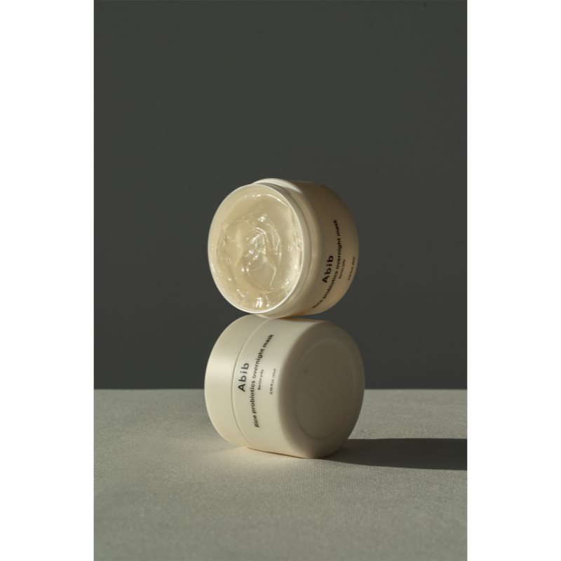 Abib Rice Probiotics Overnight Mask Barrier Jelly noční pleťová maska pro intenzivní hydrataci 80 ml (obrázek 10)