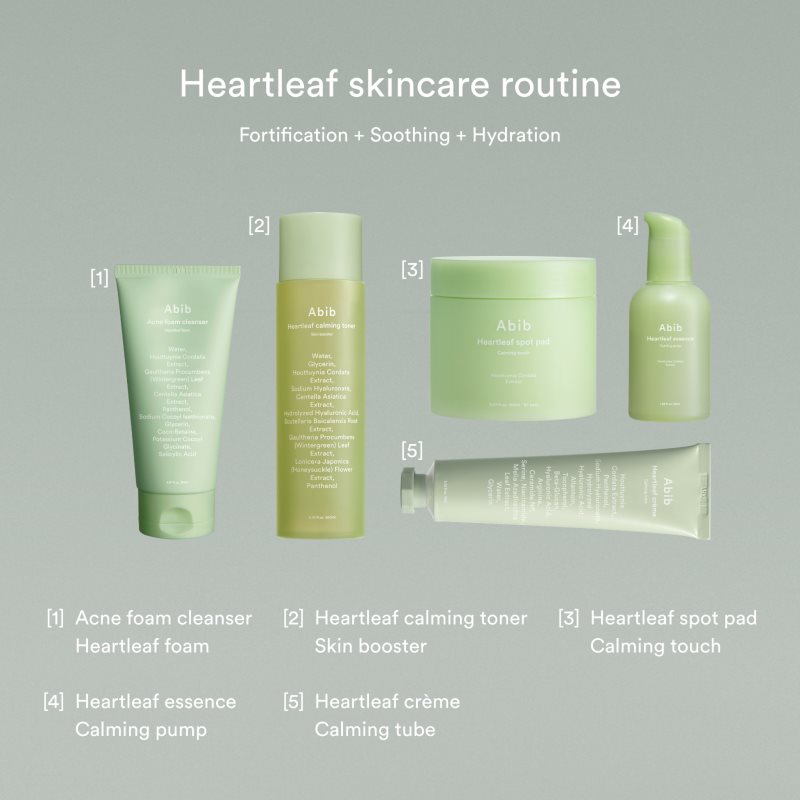 Abib Heartleaf Mild Foam Cleanser mousse purifiante apaisante pour peaux à problèmes acné 150 ml - vue 6