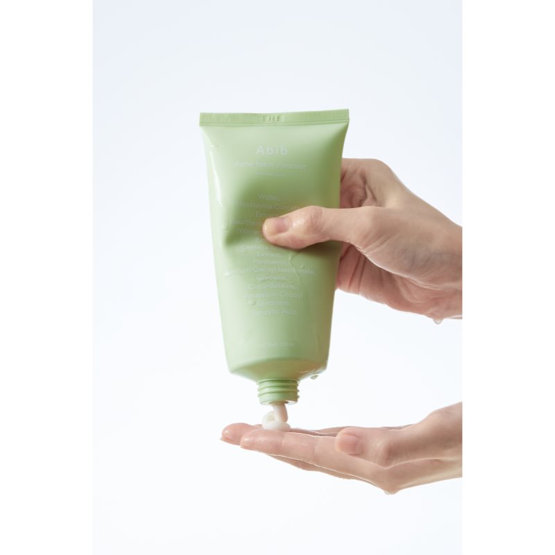 Abib Heartleaf Mild Foam Cleanser mousse purifiante apaisante pour peaux à problèmes acné 150 ml - vue 10