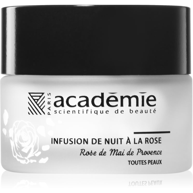 Académie Scientifique de Beauté Aromathérapie naktinis regeneruojamasis kremas su sviestmedžių aliejumi ir rožių ekstraktu 30 ml