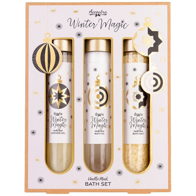Accentra Winter Magic Geschenkset für das Bad