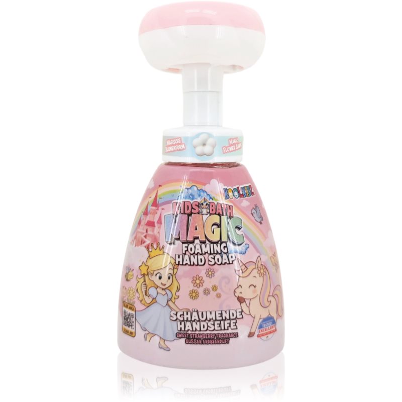Accentra KOOLKIDZ penové mydlo na ruky s pumpičkou vône Sweet Strawberry 310 ml