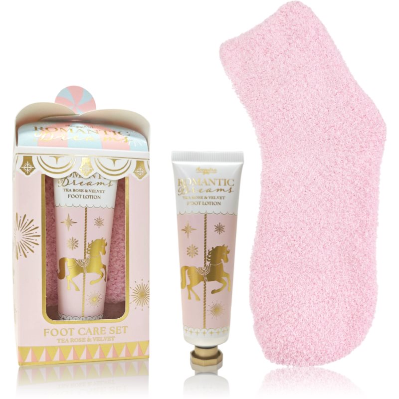 Accentra Romantic Dreams Foot Care Set darilni set za noge 1 kos
