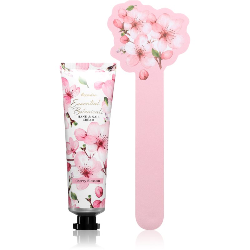 Accentra Essential Botanicals Hand & Nail Cream darilni set za roke in nohte 3 kos