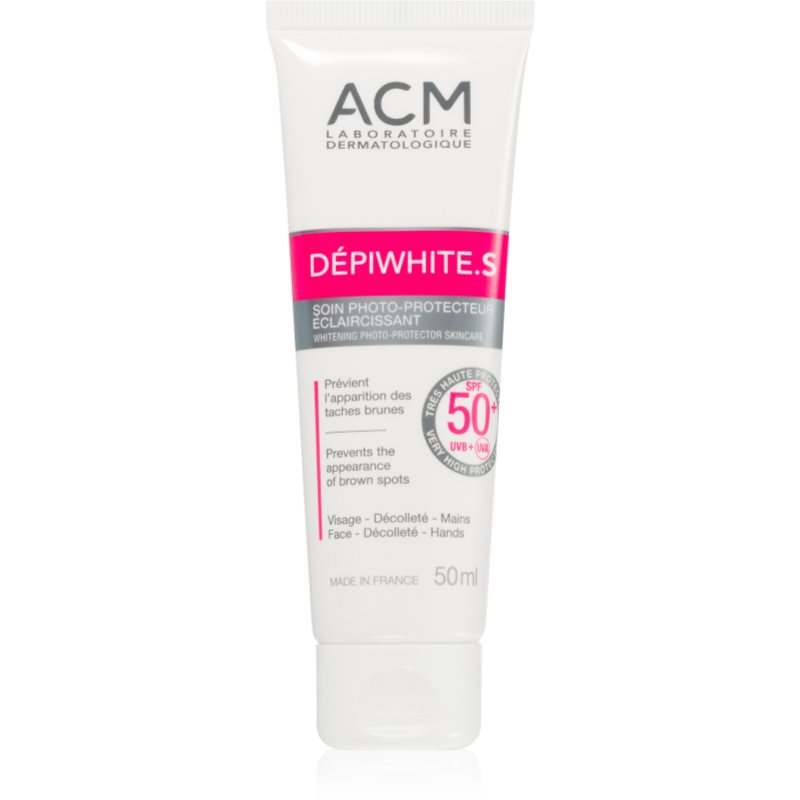 ACM Dépiwhite S crème protectrice visage et décolleté SPF 50+ 50 ml female