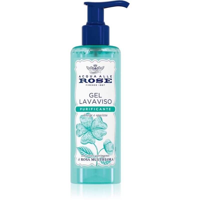Acqua Alle Rose Purificante jemný čisticí gel na obličej 200 ml