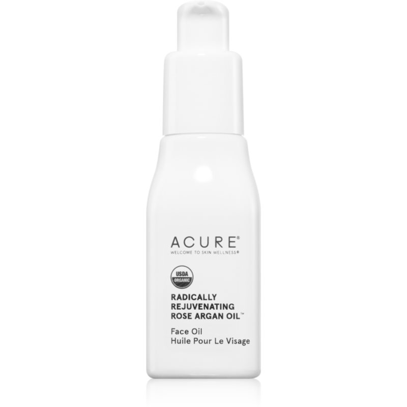 ACURE Radically Rejuvenating Rose Argan Oil olej na obličej, tělo a vlasy 30 ml