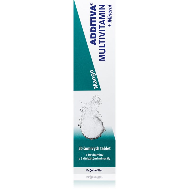 Additiva Multivitamin + Mineral Mango šumivé tablety 20 tbl kúpite na Notino.sk