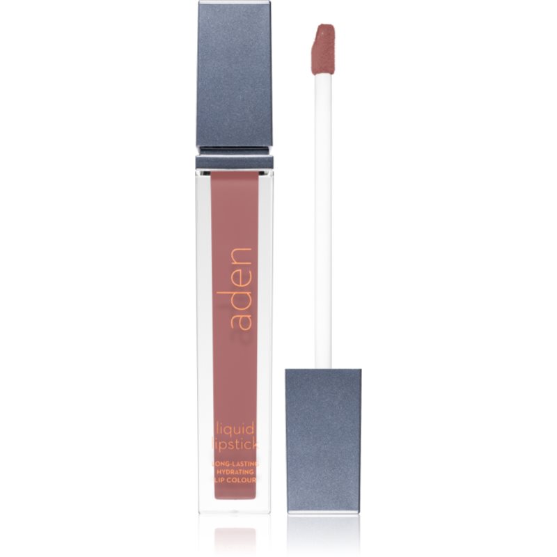 Aden Cosmetics Liquid Lipstick рідка помада відтінок 07 Nude Elegance 7 мл