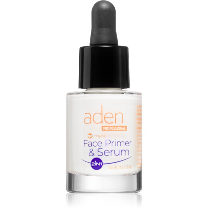 Aden Cosmetics 2in1 Face Primer & Serum λαμπρυντική βάση ορός 15 ml φωτογραφία