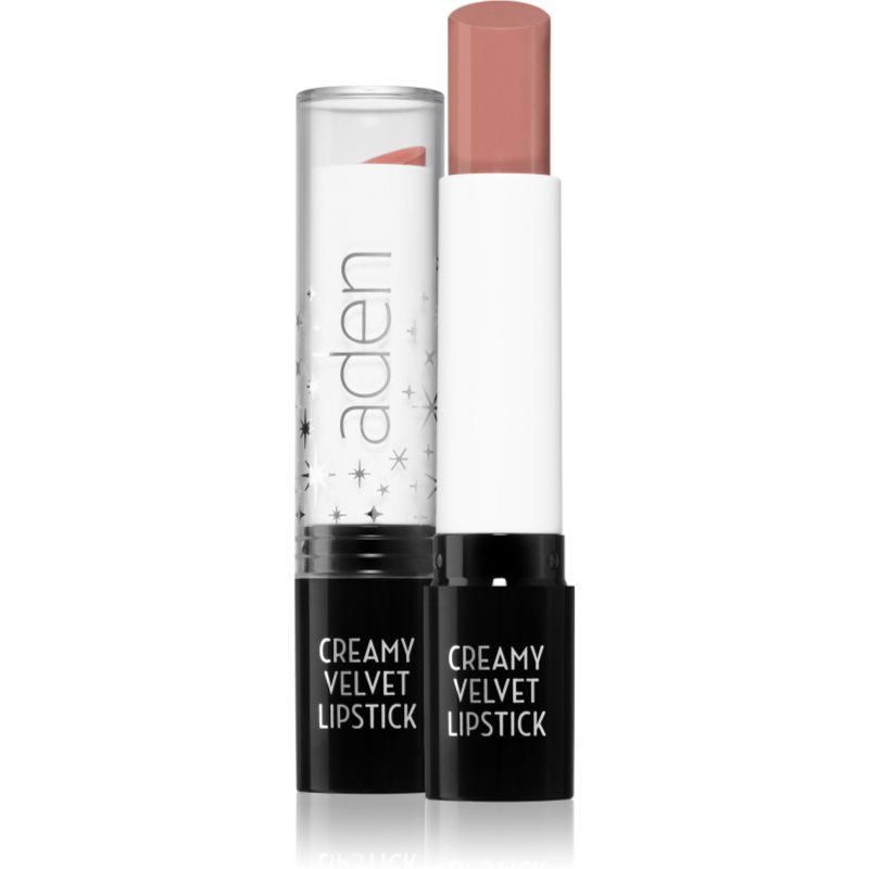 Aden Cosmetics Aden Cosmetics Creamy Velvet Lipstick κρεμώδες κραγιόν απόχρωση 01 Teddy 3 γρ