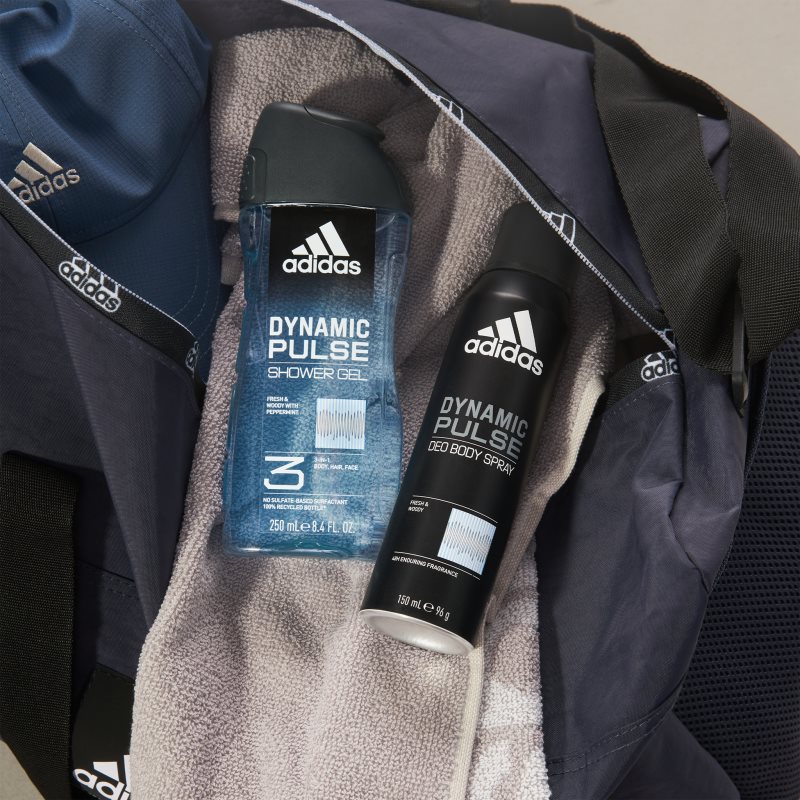 Adidas Dynamic Pulse гель для душу для тіла та волосся для чоловіків 250 мл
